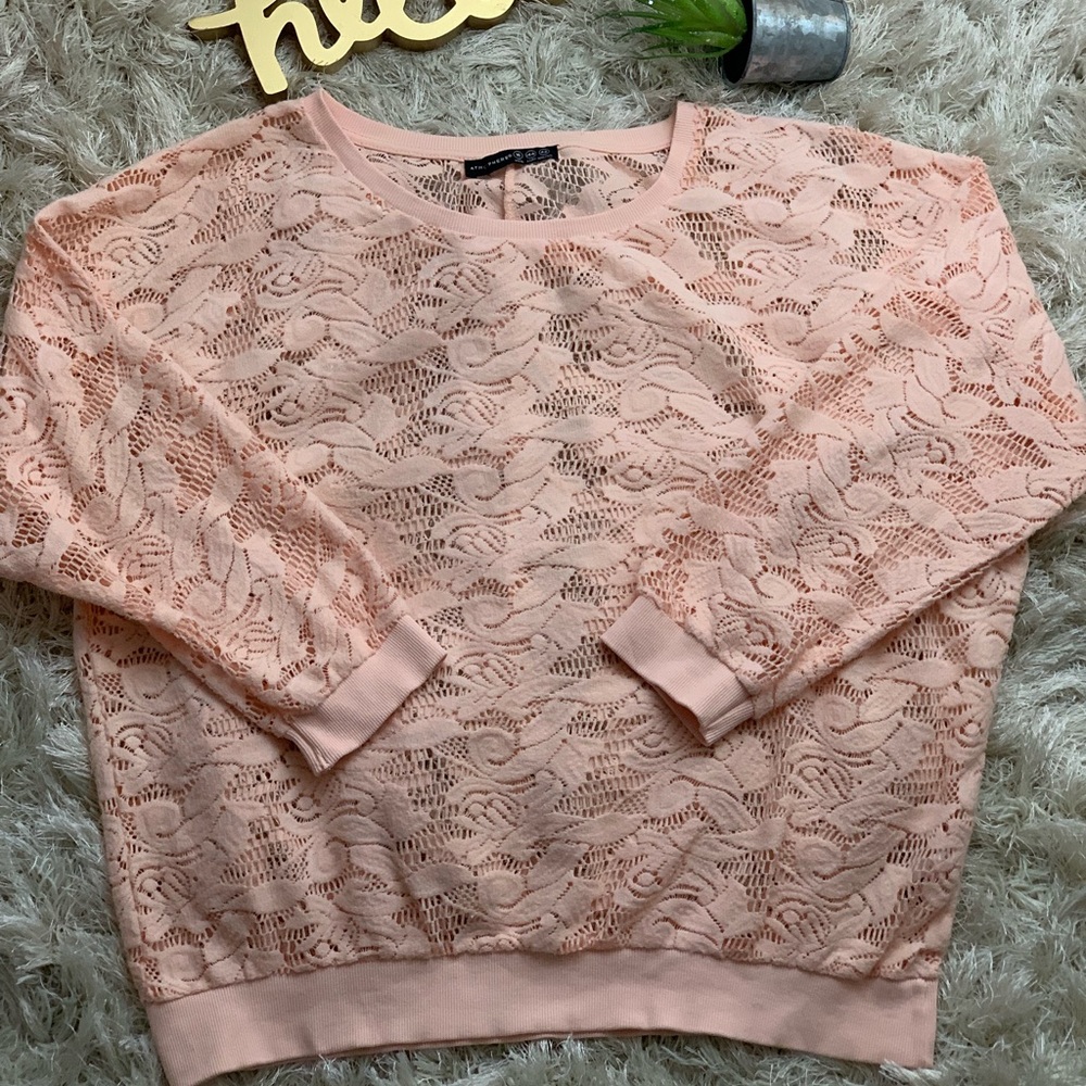 Atmosphere wide body sweater blush pink